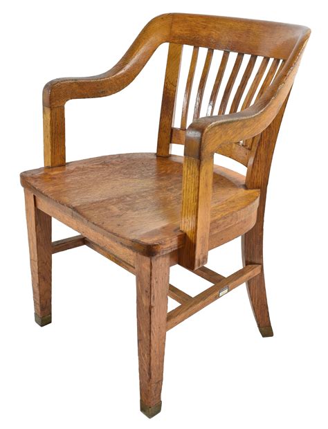 Oak Bent Back Lawyercourtroom Chairs — Architectural Antiques
