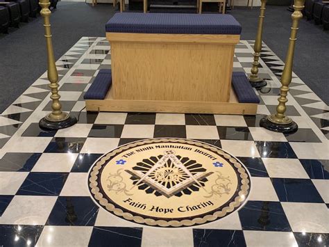 The Meaning Of Mosaic Pavement Checkered Tile In Freemasonry