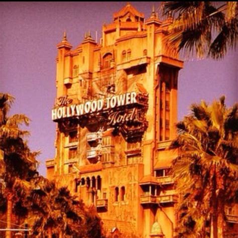 Tower Of Terror Hollywood Studios Amusement Park Rides Disney World