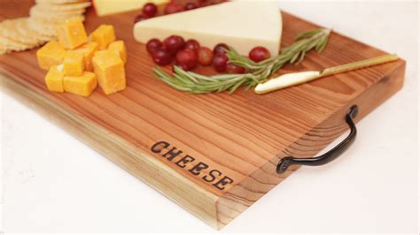Diy Wood Cheese Board