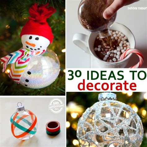 30 Creative Ways To Fill Clear Ornaments Kids Activities Blog