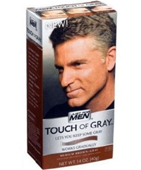 Instead, keep things simple and style your short hair in a quiff. grey hair | Just For Men Touch Of Grey - PaksWholesale
