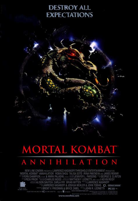 For leaked info about upcoming movies, twist endings, or anything else spoileresque, please use the following method: Mortal Kombat: Annihilation (1997) - Posters — The Movie ...