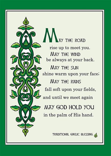 May The Road Rise Up To Meet You Irish Blessing By Sandrarose