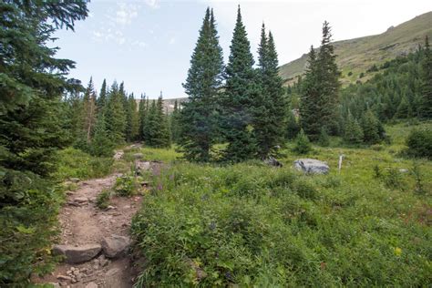 Hiking North Arapaho Peak In Arapaho Roosevelt National Forest Colorado