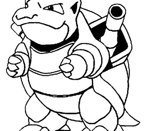 Blastoise Coloring Page At Free Printable Colorings