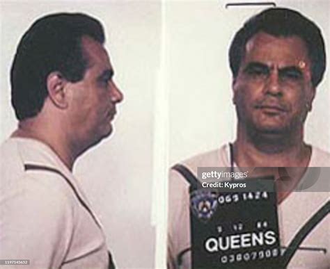 A Mug Shot Of American Gangster John Gotti Following His Arrest In News Photo Getty Images