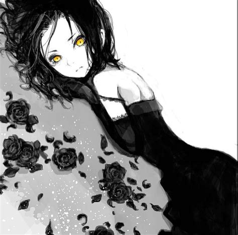 Black And White Cute Anime Wallpapers Wallpaper Cave