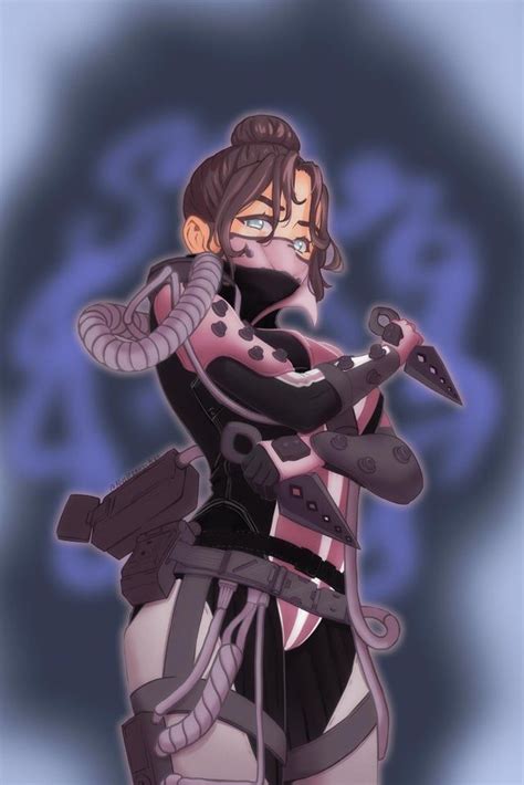 Wraith Commission I Had Done By Nysttrensart Apexlegends Anime Art