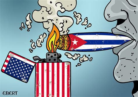Cartoon Usa And Cuba Cartoon Cuba Cartoonist