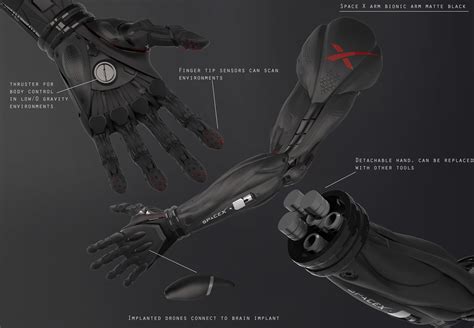 Artstation Space X Prosthetic Arm