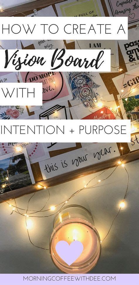 How To Create A Vision Board With Intention And Purpose Free Workbook