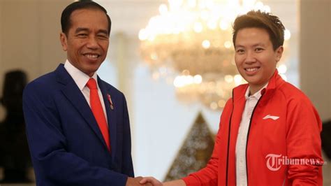 Atlet Bulu Tangkis Liliyana Natsir Pensiun Jokowi Ia Mengakhiri