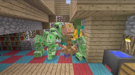 Minecraft Xbox 360 Creeper Party Youtube