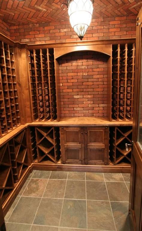 Brick Wine Cellar 12 5414 Wine Tasting Room Wine Room Wine Closet