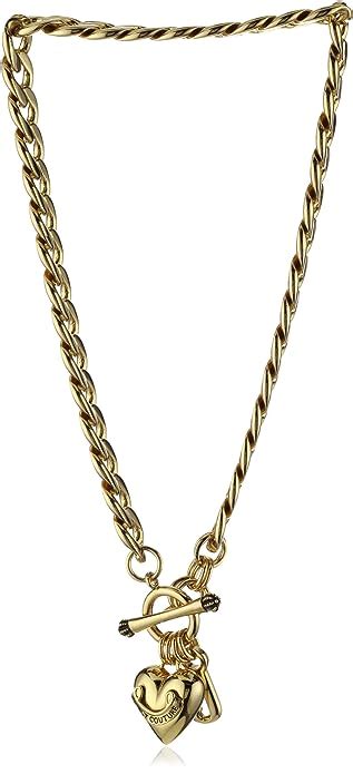 Juicy Couture Gold Starter Necklace Gold Tone Jewelry