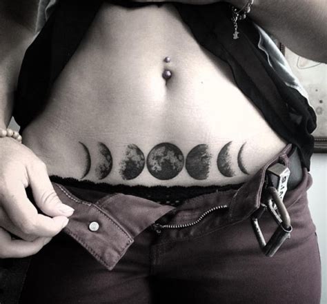 Remember, while a moon tattoo may look simple, it is anything but. 48 Magnificent Moon Tattoo Designs & Ideas - TattooBlend
