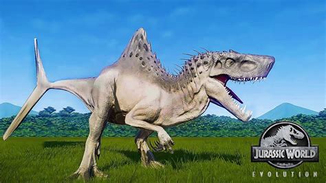 Indominus Rex And Megalodon Hybrid Indodon Rex Dinosaur Battle Jurassic World Evolution