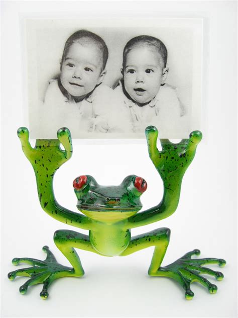 Standing Frog Sculptures By Stepper
