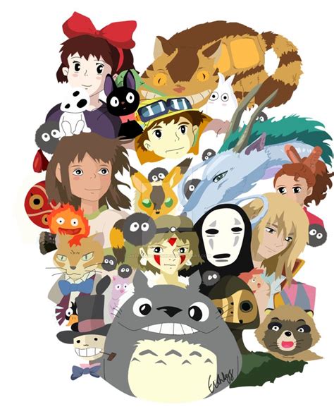 Studio Ghibli Characters Ghibli Museum Ghibli
