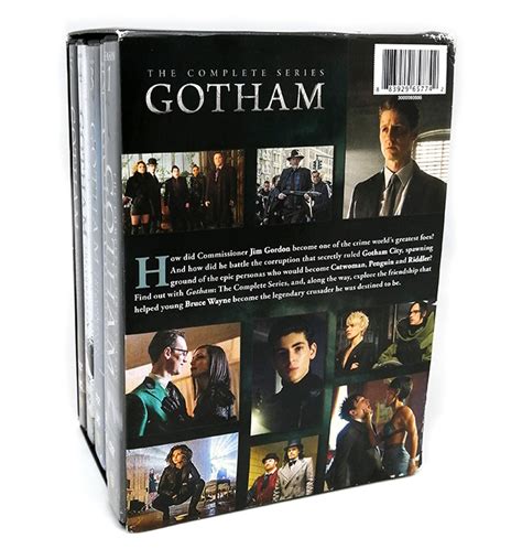 Gotham The Complete Series Seasons 1 5 Dvd Box Set 26 Disc