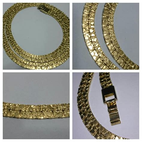 Cadena Gargantilla Doble Oro Laminado Italiano 24 K C/envío - $ 550.00