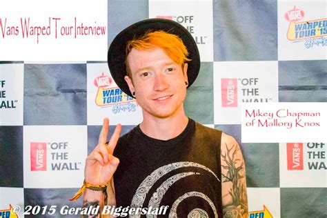 Vans Warped Tour Interview Mikey Chapman Of Mallory Knox YouTube