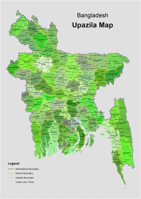 Administrative Map Of Bangladesh Detailed Administrative Map WhatsAnswer Map World Map