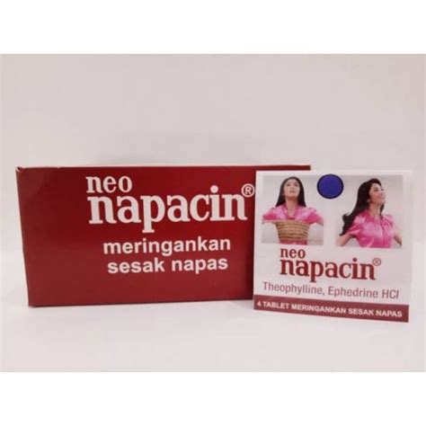 Jual Neo Napacin Obat Sesak Napas Strip Shopee Indonesia
