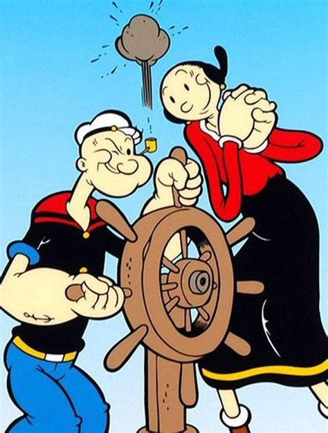 Olive Et Popeye Popeye 3549 Popeye Le Marin Popeye Et Olive Et Vieux Dessins Animés