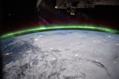 Solar Storm Spectacle Colorful Auroras Light Up Earths Atmosphere