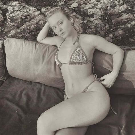 ZARA LARSSON In Bikini Instagram Photos HawtCelebs