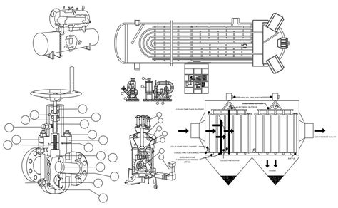The Cad 2d Drawing File Contains The Section Details Of The Electric