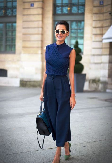 25 Classy Culottes Outfit Ideas For Women Colourful