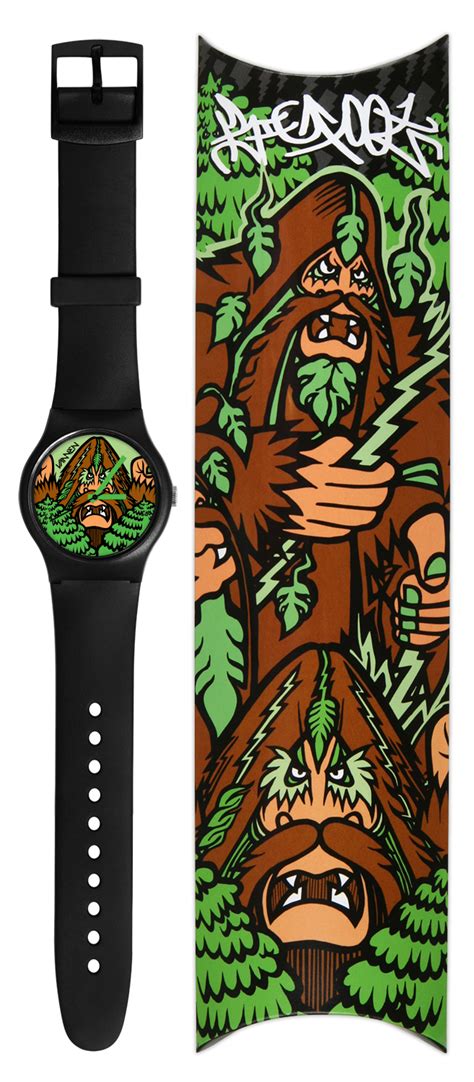 Limited Edition Bigfoot 100000 Years Black Variant Vannen Watch