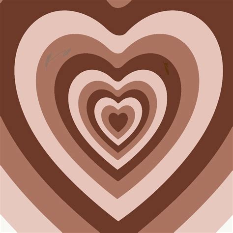 Heart Wallpaper Iphone Brown Aesthetic Brown Iphone Wallpapers