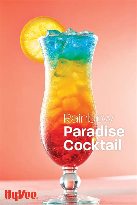 Sip On This Layered Summer Cocktail While Daydreaming Of Your Next Vacation This Simple Rainbow