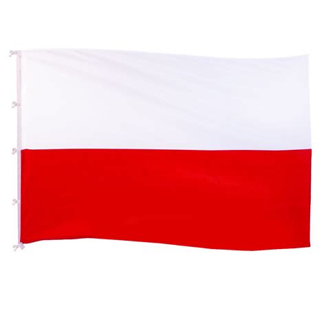 Flaga Polski 150x240 cm zszywana na maszt - iFlagi