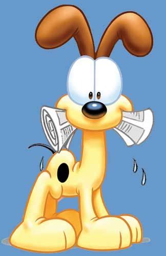 Photo Of Odie For Fans Of Odie Garfield Cartoon Garfield Comics