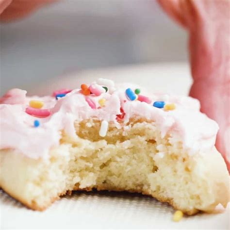 soft vanilla cookies best soft baked frosted sugar cookie recipe
