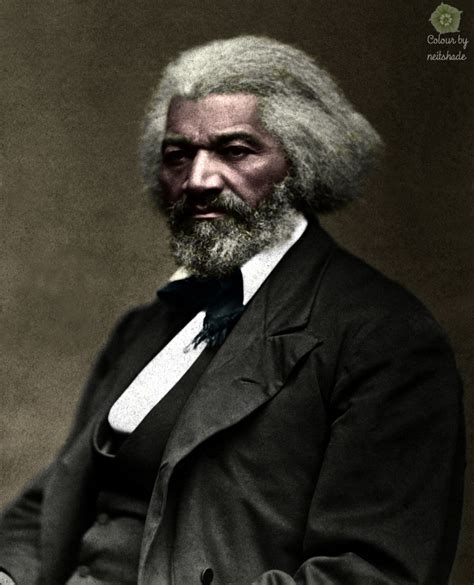 Tinting History Frederick Douglass