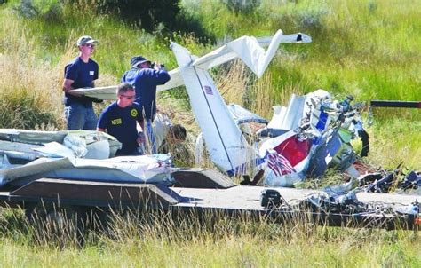 Men Killed In Butte Plane Crash Identified State And Regional