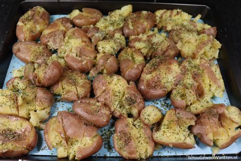Roseval aardappels uit de oven