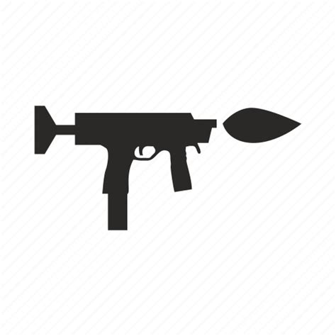 Army Automatic Gun Uzi Weapon Icon Download On Iconfinder