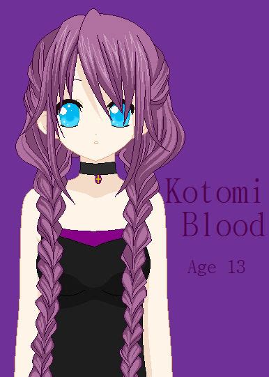 Kotomi Blood Age 13 By Angelofcryinghearts On Deviantart
