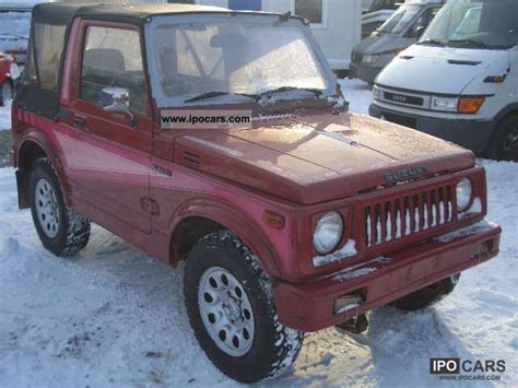 1985 Suzuki Sj 410 Van De Luxe 4x4 Soft Top Car Photo And Specs