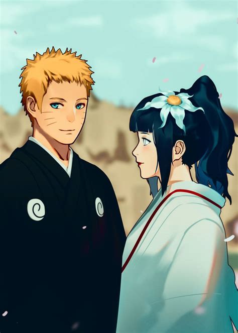 Naruto Wedding Poster Print By Mecha Nime Displate In 2020 Poster