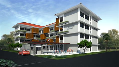 Desain Gedung Sekolah Lantai Sketchup Web Topographic Model Imagesee My Xxx Hot Girl