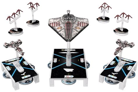 koop miniature games star wars armada miniature game galactic republic fleet starter