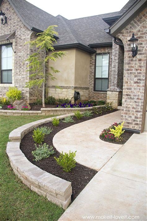 45 Best And Cheap Simple Front Yard Landscaping Ideas 25